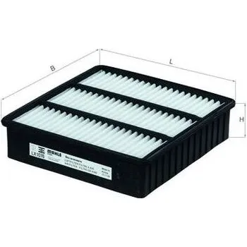 Vzduchový filtr Vzduchový filtr KNECHT LX 1076