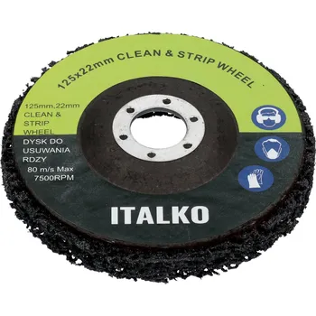 Brusný kotouč Disk na odstraňování rzi pro brusky 125 x 22mmmm