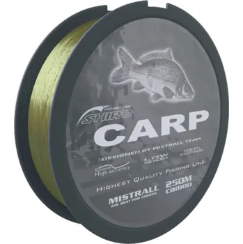 Mistrall Vlasec Shiro Carp Camou 250m 0,22 mm