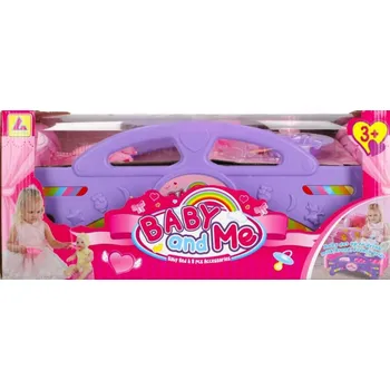 Doplněk pro panenku Mega Creative postýlka pro panenky AKC 47X21X29 MC WB 12