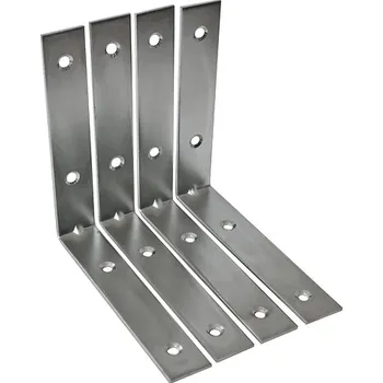 Úhloměr Úhelník T0282 150x25x2,5, konzola (4ks/bal) rohový, ocelový