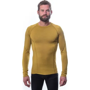 Pánské tričko Tričko Sensor Merino Air mustard L 2024 - Odesíláme do 24 hodin