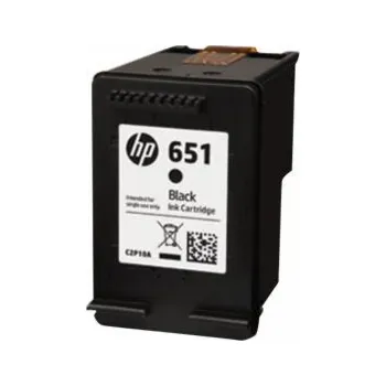 Černý inkoust HP 651 (C2P10AE)