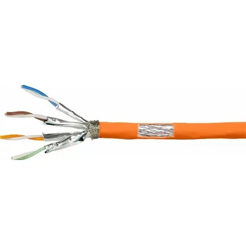 Síťový kabel LogiLink Patchkabel Verlegekabel CAT7a S/FTP 100m 1000Mhz