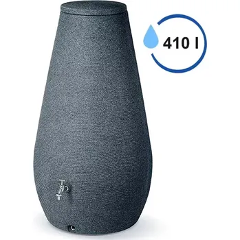 Prosperplast Sud na dešťovou vodu DROP 410l, antracitový granit