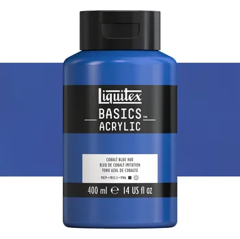 Vodová barva Akrylová barva Liquitex Basics - Cobalt Blue Hue Balení: 400 ml