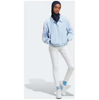 Pánská bunda adidas Bunda pro přechodné období Adicolor Classics 3-Stripes Coach Jacket IC5480 Světle modrá Loose Fit XS