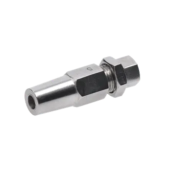 Úchyt pro lanko ø 5 mm, závit M6, broušená nerez AISI 304