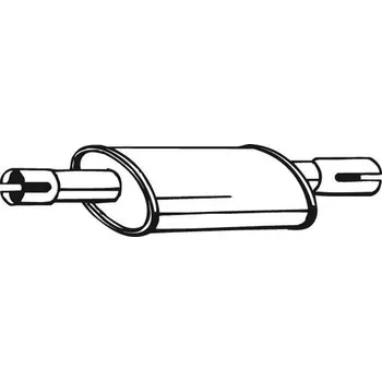 Tlumič výfuku Střední tlumič výfuku BOSAL 228-251