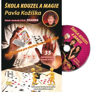 DVD film DVD Škola kouzel a magie Pavla Kožíška - 35 kouzel (Škola kouzel)
