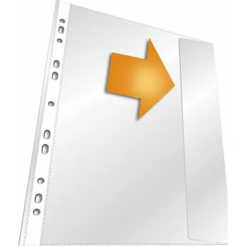 Archivační box Odolný ODOLNÝ Prospekthülle mit Klappe A4 PP 5 Stück transparentní