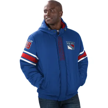 Pánská větrovka G-III Pánská bunda New York Rangers NHL Tight End Winter Jacket Velikost: L