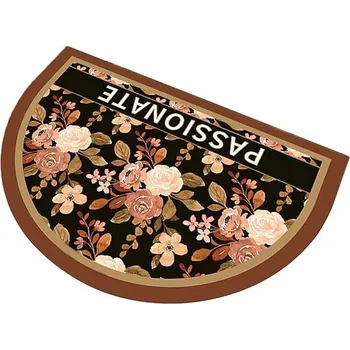 Rohožka Flamenco Mystique Vintage květinová rohožka PASSIONATE, 60x90 cm, poliester, 190g