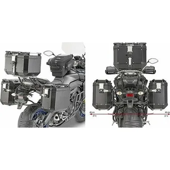 Zavazadlo na motocykl Boční nosiče na Yamaha Tracer 900, GT Kappa KL2139CAM (18-20)