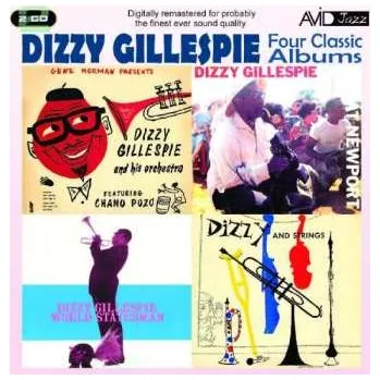 Zahraniční hudba 2CD Dizzy Gillespie: Four Classic Albums 2014
