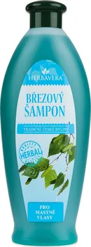 Šampon Herbavera březový šampon na mastné vlasy 550 ml