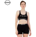 Podprsenka Mons Royale Stella X-Back Bra black L 2026 - Odesíláme do 24 hodin