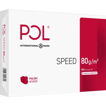 Papír pro tiskárny International Paper PolSpeed A3 kopírovací papír 80g 500 listů