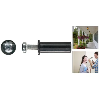 Hmoždinka Antivibrační antikorozní elastická hmoždinka RAWLNUT se šroubem (M4 x 30 / 8 x 24 mm, syntetický kaučuk/mosaz/pozink / 50ks)