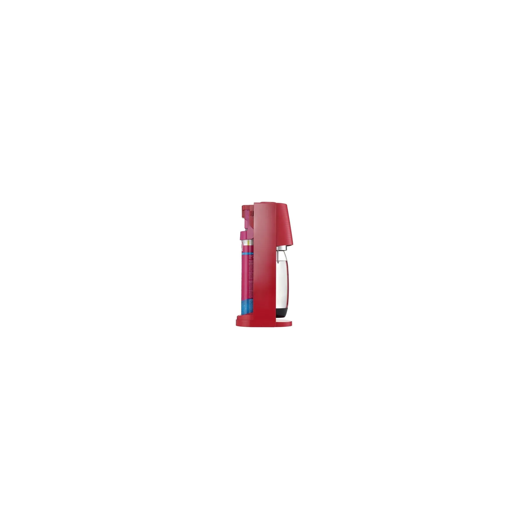 Fotografie 4 - Výrobník sody SodaStream Terra červený + 1 lahev