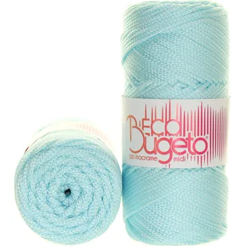 Příze Eco Bugeto ledově modrá 200g, úplet 1