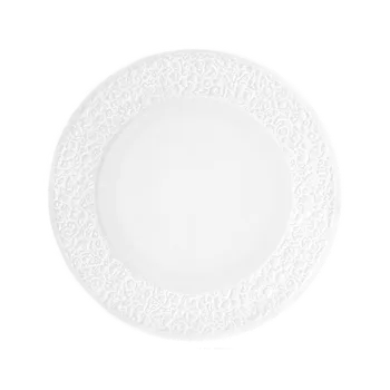 Talíř Dezertní talíř 21 cm úzký dekor NORI WHITE UNI, bílá, Seltmann Weiden