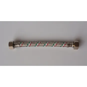 Instalatérský materiál V&G Valogin Tlaková propojovací flexi hadička FF, PN10, 80°C Rozměr: 1" x 1" 100 cm