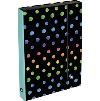 desky na sešit Školní box na sešity, A4, Oxy go dots