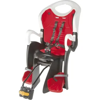 cyklosedačka sedačka Relax W bílo-červená