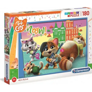 Puzzle Clementoni Puzzle 29763 - 44 koček 180 dílků