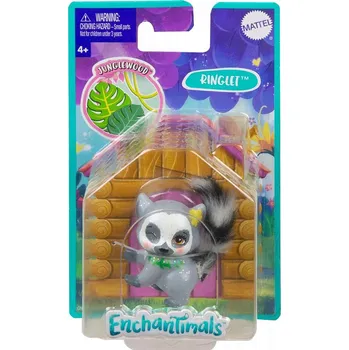 Mattel ENCHANTIMALS 81813 zvířecí kamarád třpytivý lemur RINGLET