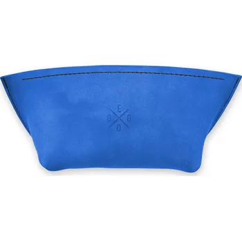 Penál Eggo Spencer kožený organizér Modrá