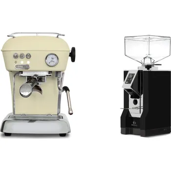 Kávovar Ascaso Dream ONE, Sweet Cream + Eureka Mignon Bravo, CR black