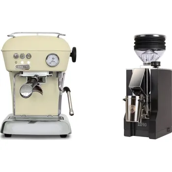 Kávovar Ascaso Dream ONE, Sweet Cream + Eureka Mignon Zero, CR black