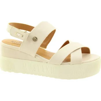 Dámské sandále MUSTANG Dámské krémové sandálky 1459801-243-355 Velikost 40