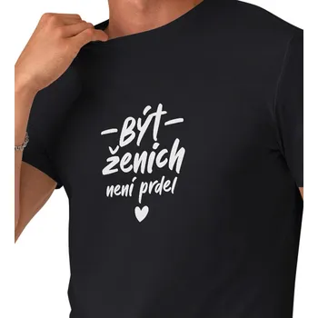 Pánské tričko Pánské tričko, černé - Být ženich není prdel 4XL