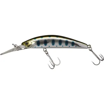 Nástraha Wobler ILLEX Tricoroll GT 72mm DR-F Silver Yamame