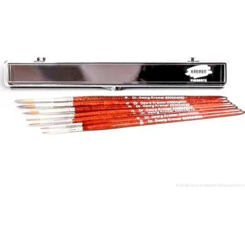 Umělecký štětec Kremer Pigmente Sada akvarelových štětců, Master-Class S