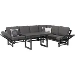 Doppler HAWAII LIKA-TEX® - luxusní zahradní sestava, kov + sklo + textil