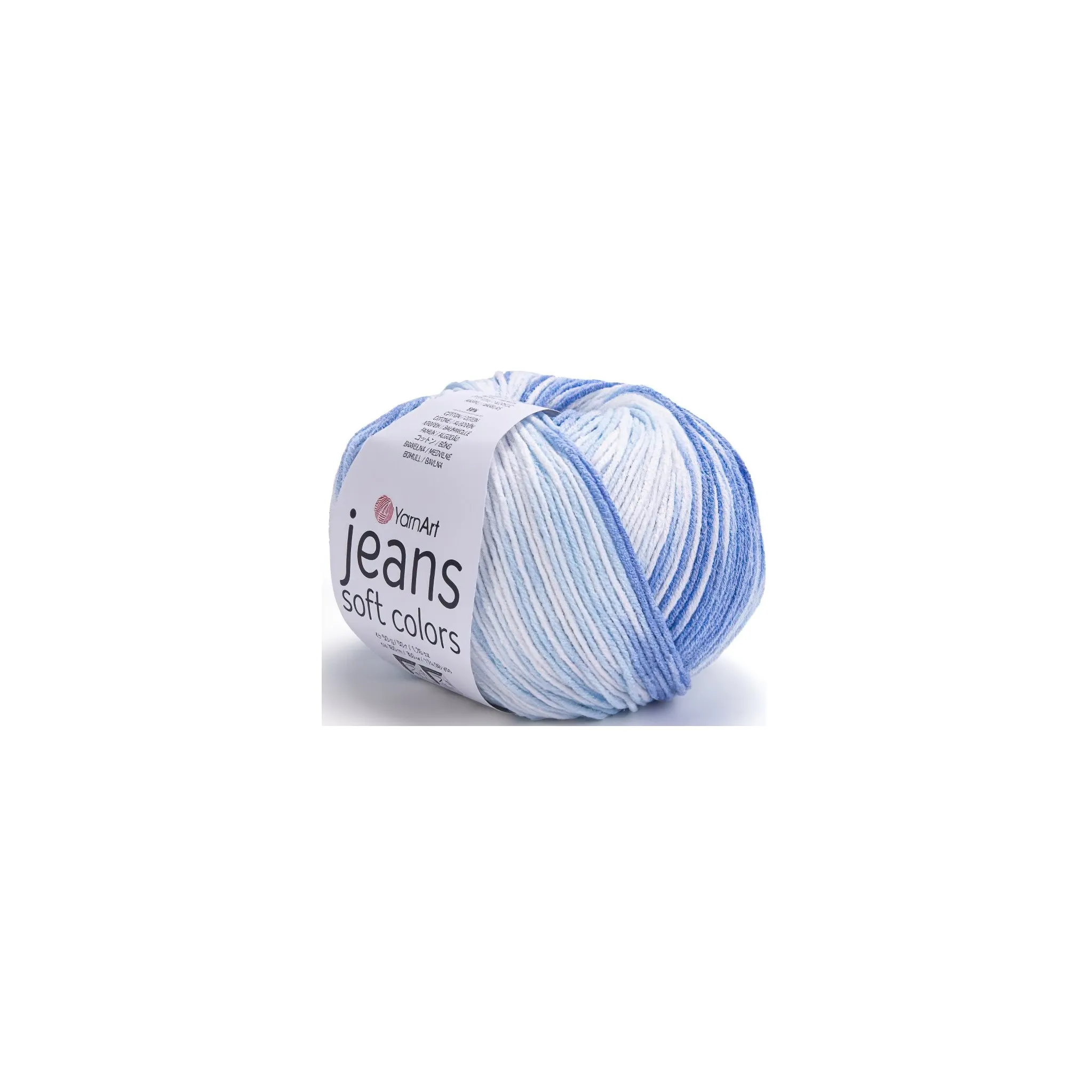 Fotografie 1 - Příze YarnArt Jeans Soft Colors 6213