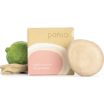 Mýdlo Ponio Přípravek Face & intim bar Verze: santal & bergamot