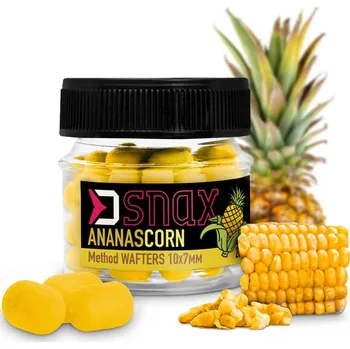 Boilies Nástraha D SNAX WAFT 7x5.5mm/20g Kukuřice-Ananas