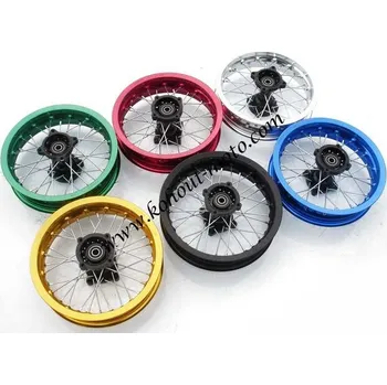 Ráfek na kolo Zadní ráfek 12" stříbrný