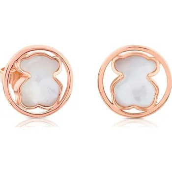 Náušnice Tous Půvabné bronzové náušnice s perletí Camille 1000051400 + 2 měsíce na vrácení zboží