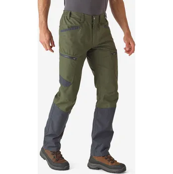 SOLOGNAC Kalhoty Cargo Steppe 540 M KAŠTANOVÁ|ZELENÁ|ŠEDÁ