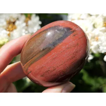 Přírodní kámen Zkamenělé dřevo hladký kámen (Madagaskar) 175g