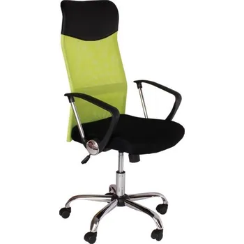 Kancelářská židle TABOO ZK07 zelená, červená, černá