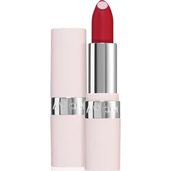Přípravek na rty Avon Hydramatic hydratační lesklá rtěnka s kyselinou hyaluronovou odstín Scarlet 3.6 g