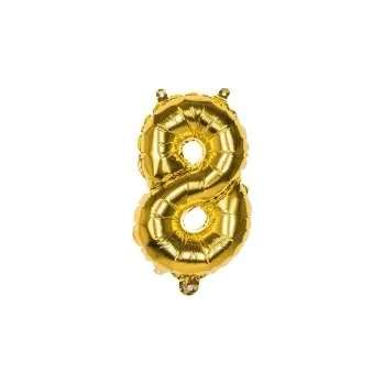 Balónek Balónek číslice - č. 8 / 36 cm