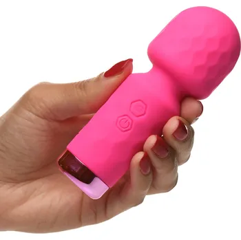Vibrátor Bang! 10X Mini Silicone Wand Pink